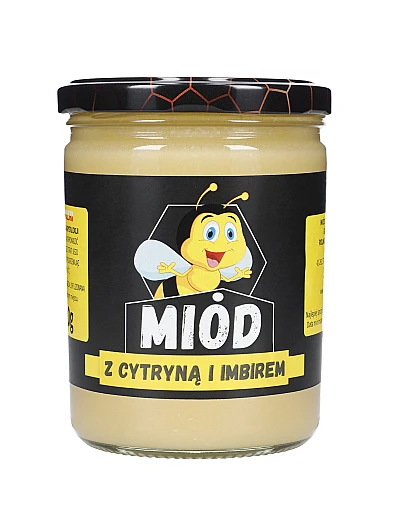 Miód z cytryną i imbirem